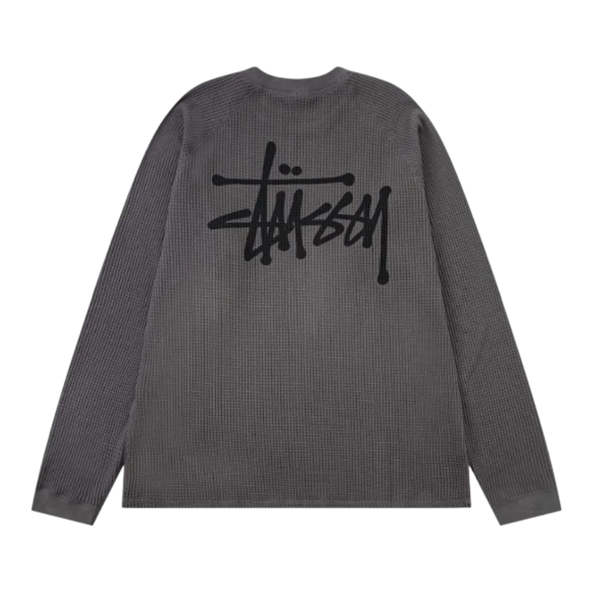 Stussy Thermal Long Sleeve Grey