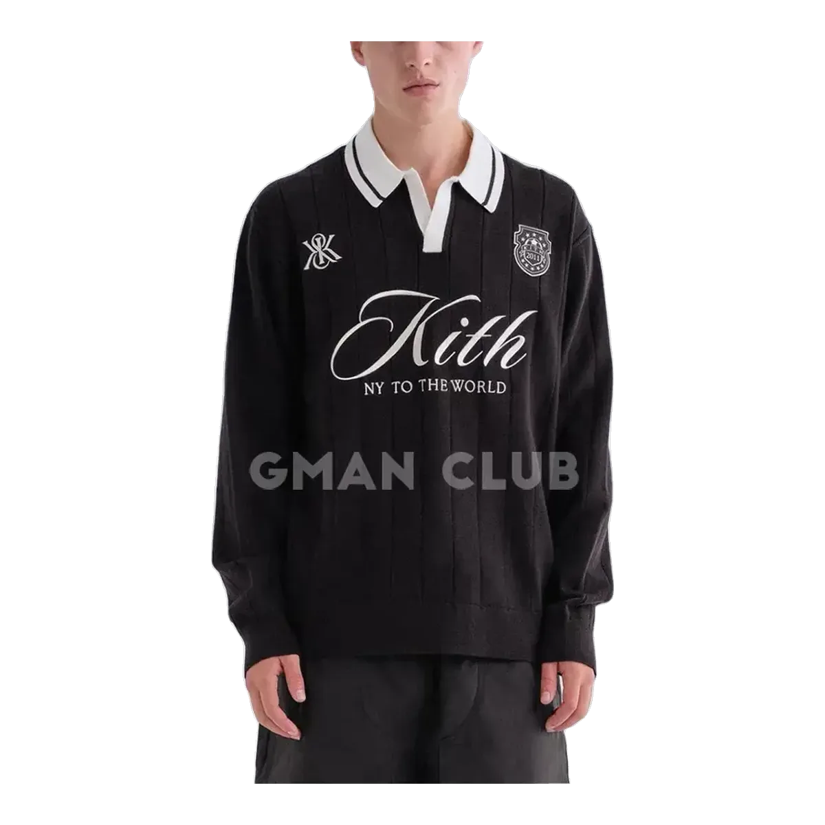Kith Gman Club Long Sleeve Black