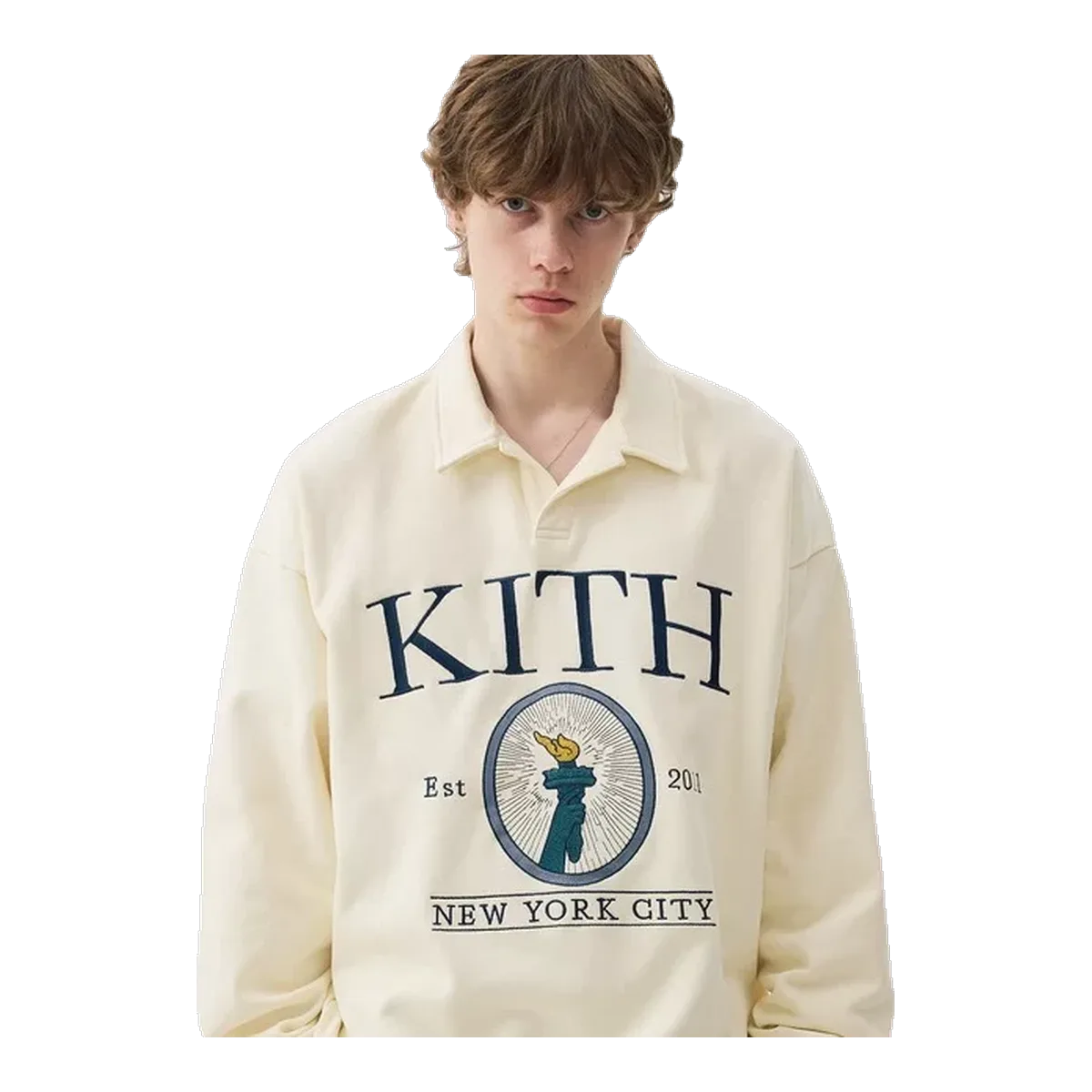 Kith New York City Sweatshirt Cream
