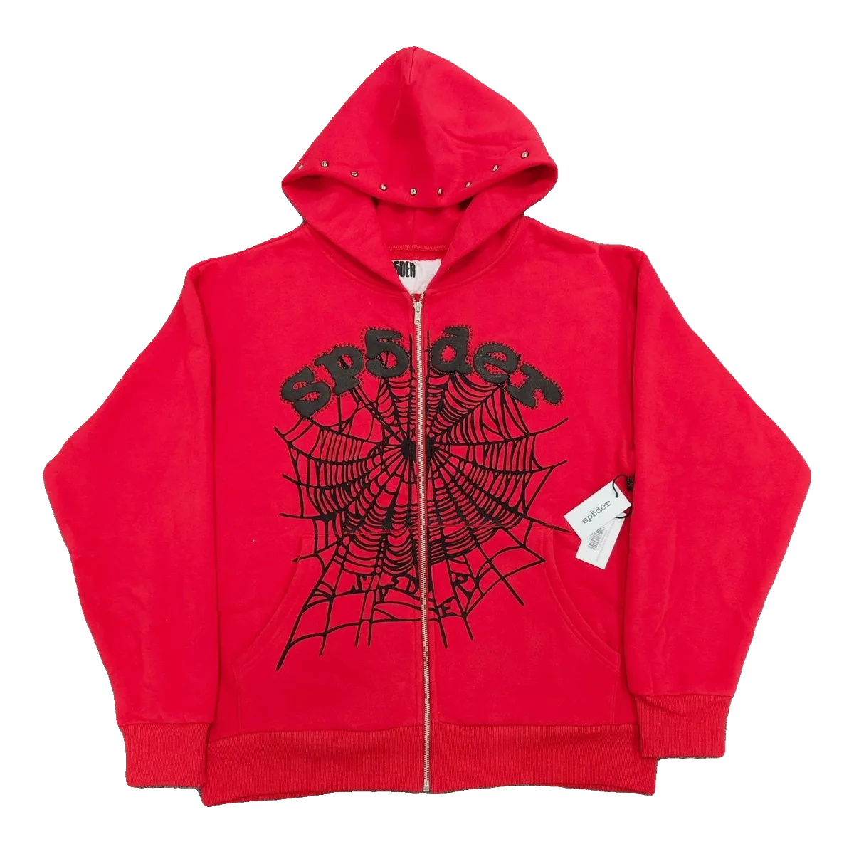 Sp5der Web Hoodie Red