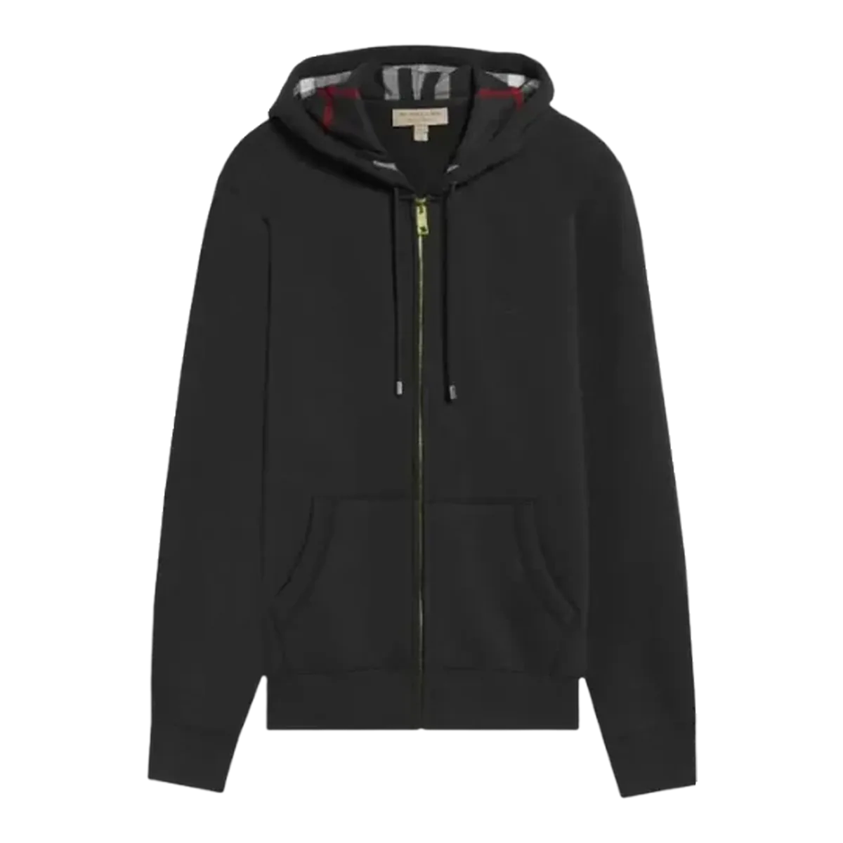 Burberry Black Zip-Up Hoodie