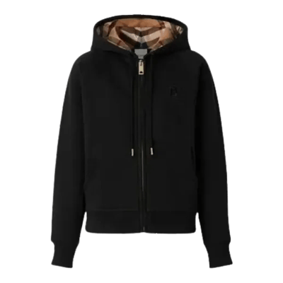 Burberry Zip Hoodie Black rep