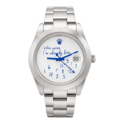 Rolex Watch Silver