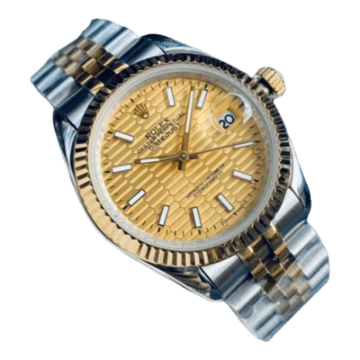Rolex Watch Gold Dial