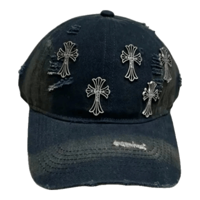 Chrome Hearts Cross Cap Navy
