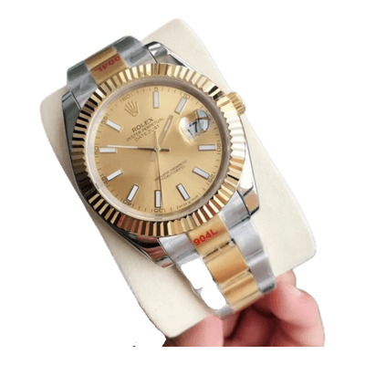 Rolex Watch Gold Dial