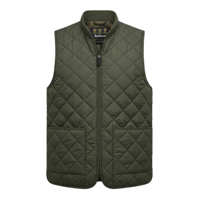 Burberry Quilted Vest Green rep
