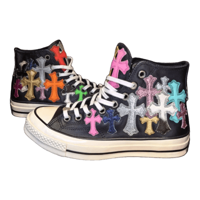 Chrome Hearts Cross Patch Sneakers