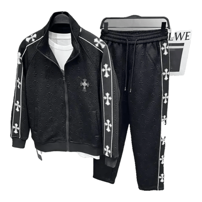 Chrome Hearts Black Cross Tracksuit