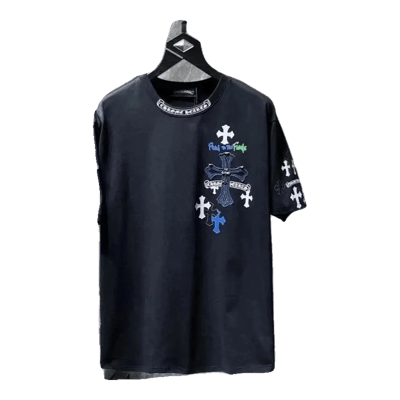 Chrome Hearts Navy Cross T-Shirt
