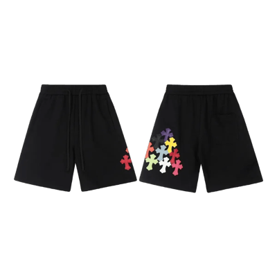 Chrome Hearts Cross Shorts Black