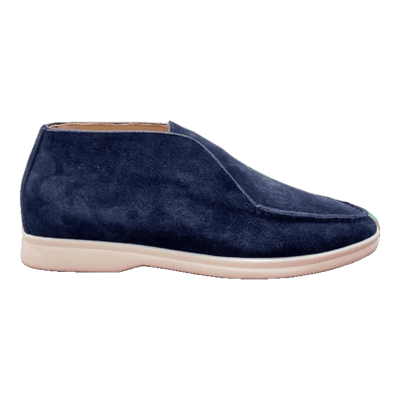 Loro Piana Suede Loafers Navy rep