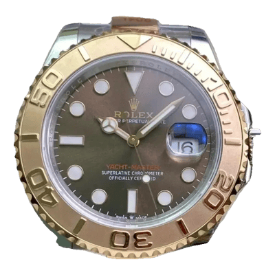 Rolex Gold Green Dial Watch
