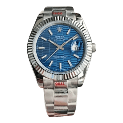 Rolex Datejust Watch Blue Dial