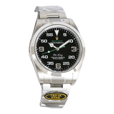 Rolex Air-King Watch Black Dial