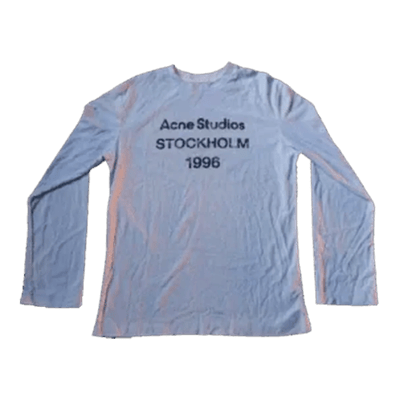 Acne Studios Stockholm Long Sleeve Blue rep