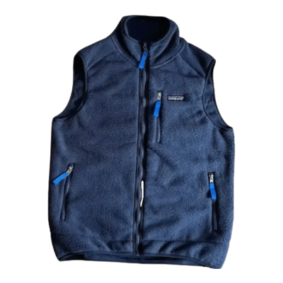Patagonia Fleece Vest Blue rep