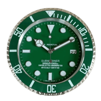 Rolex Submariner Wall Clock Green rep