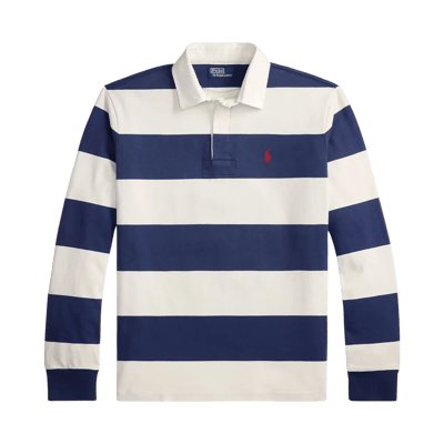 Ralph Lauren Striped Rugby Polo Navy rep