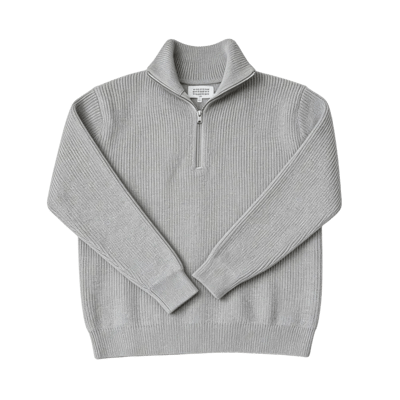 Maison Margiela Quarter Zip Grey rep