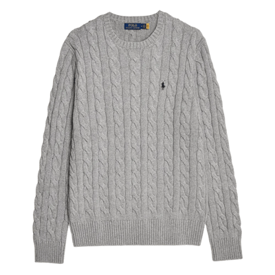 Ralph Lauren Cable Knit Sweater Grey rep