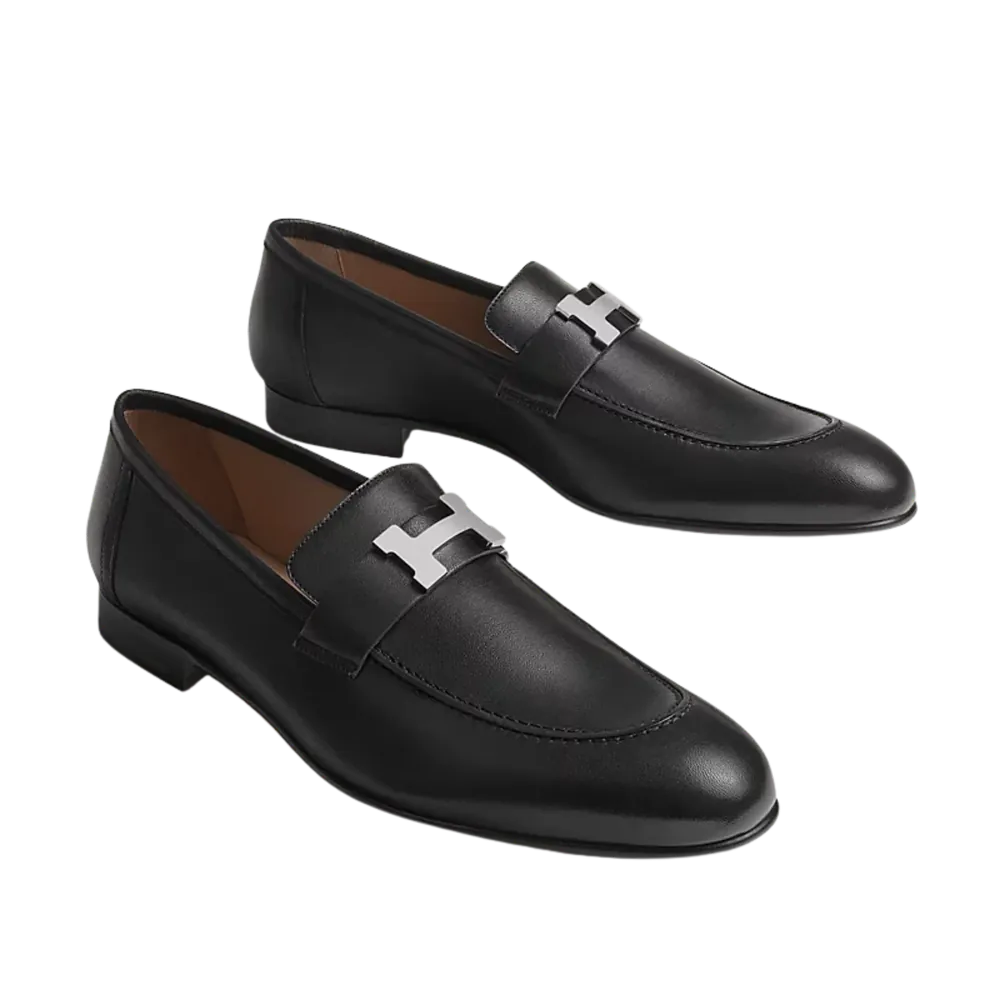 Hermes Loafers Black