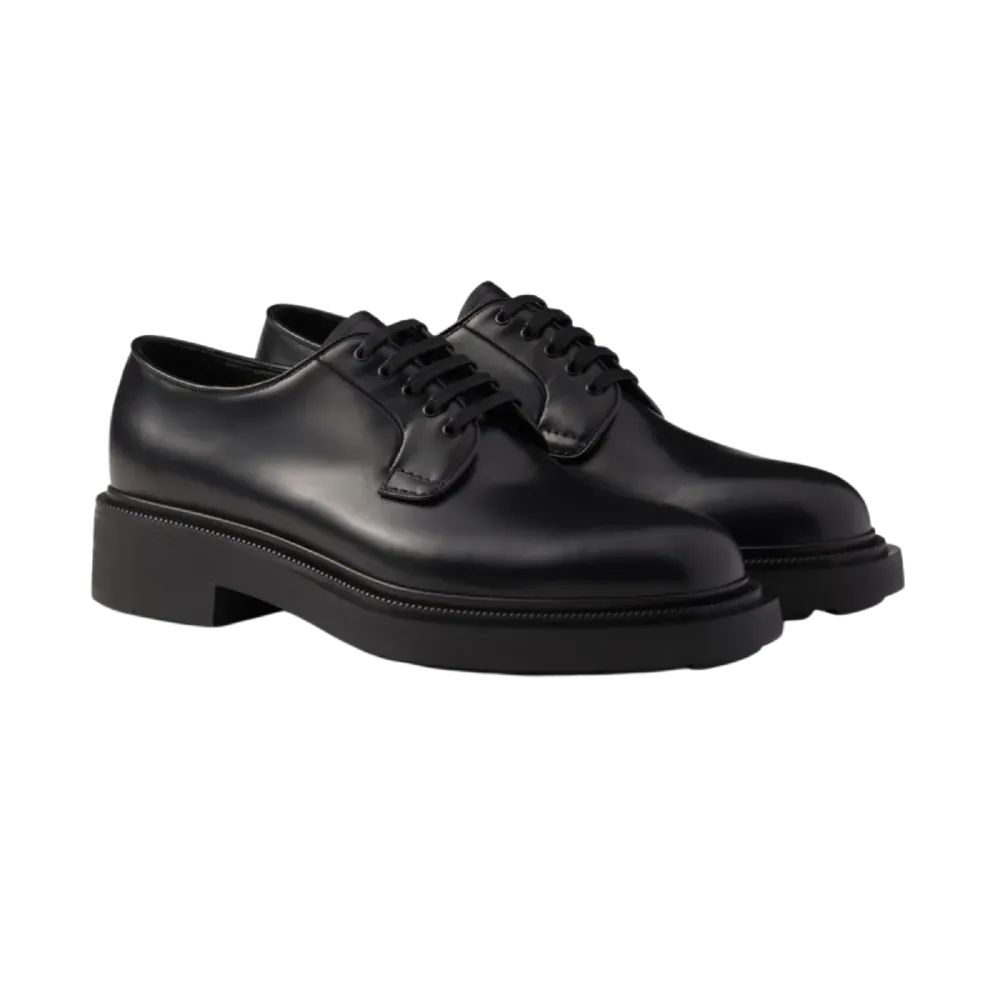 Prada Derby Shoes Black