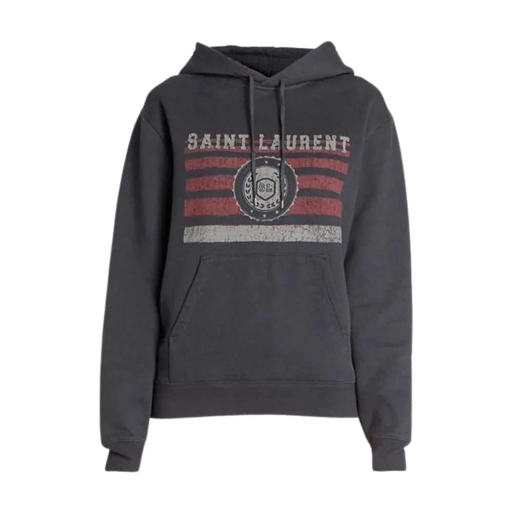 Saint Laurent Hoodie Grey