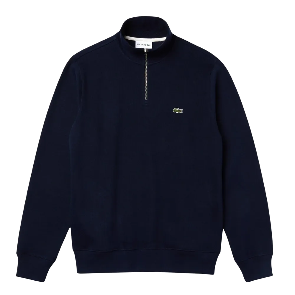 Lacoste Quarter Zip Navy