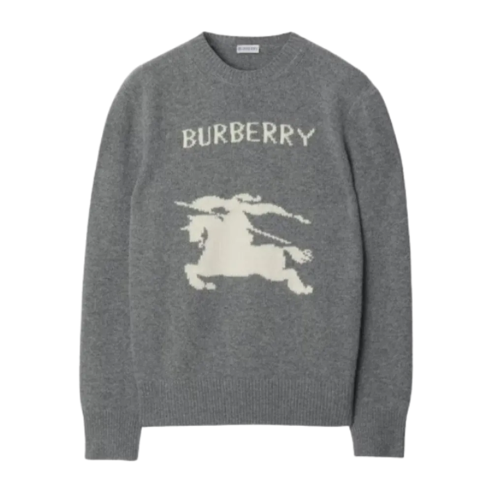 Burberry Logo Sweater Grey