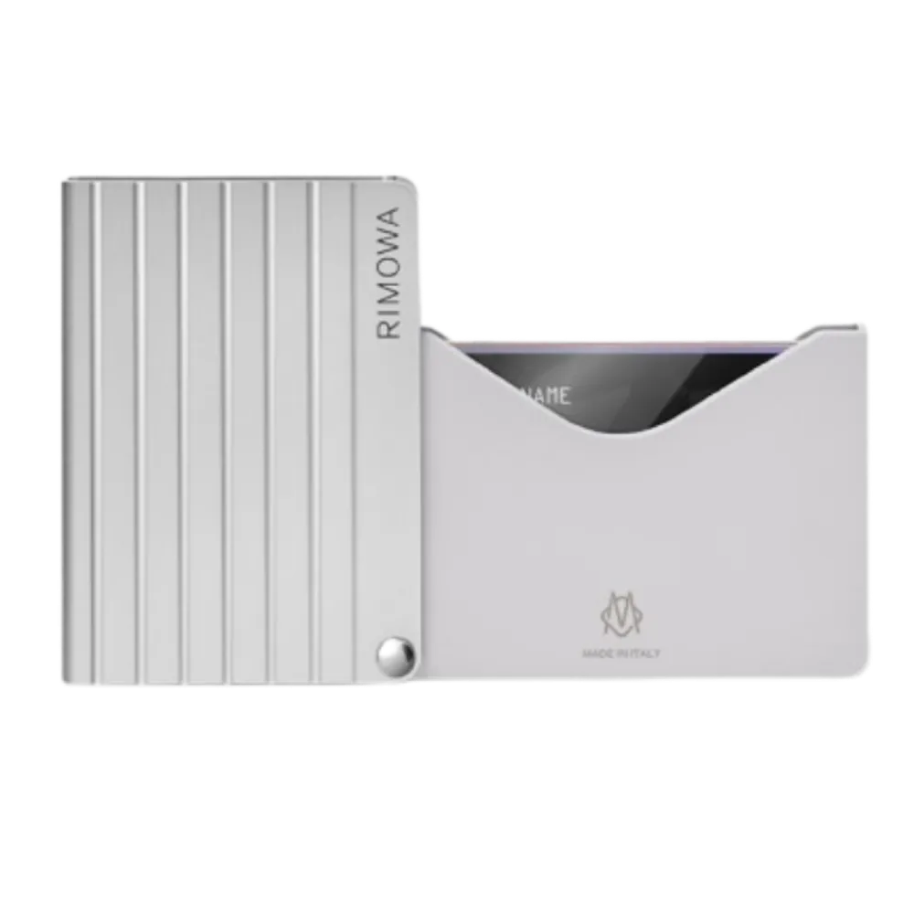 Rimowa Aluminium Cardholder Silver
