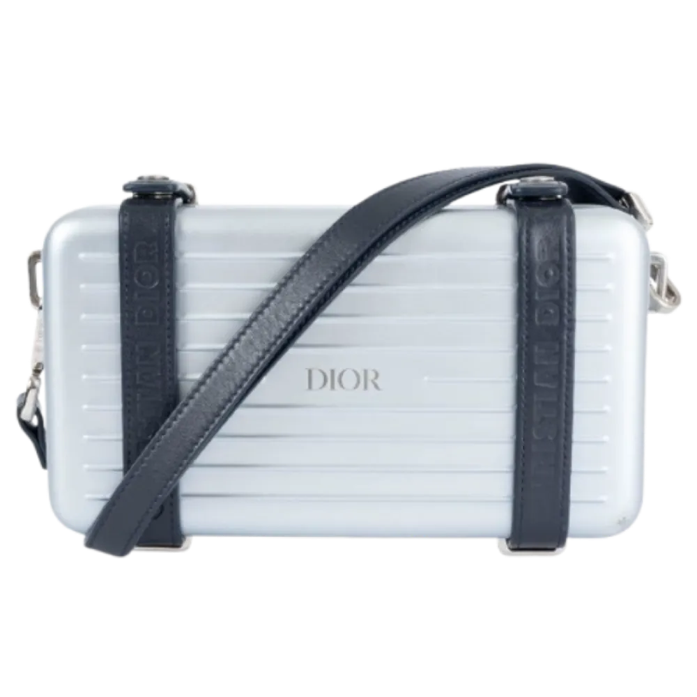 Rimowa Aluminum Crossbody Bag Silver