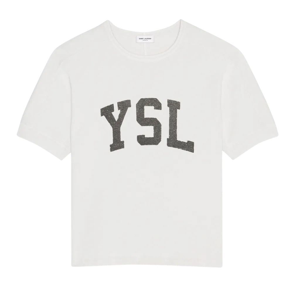 Saint Laurent YSL T-Shirt White