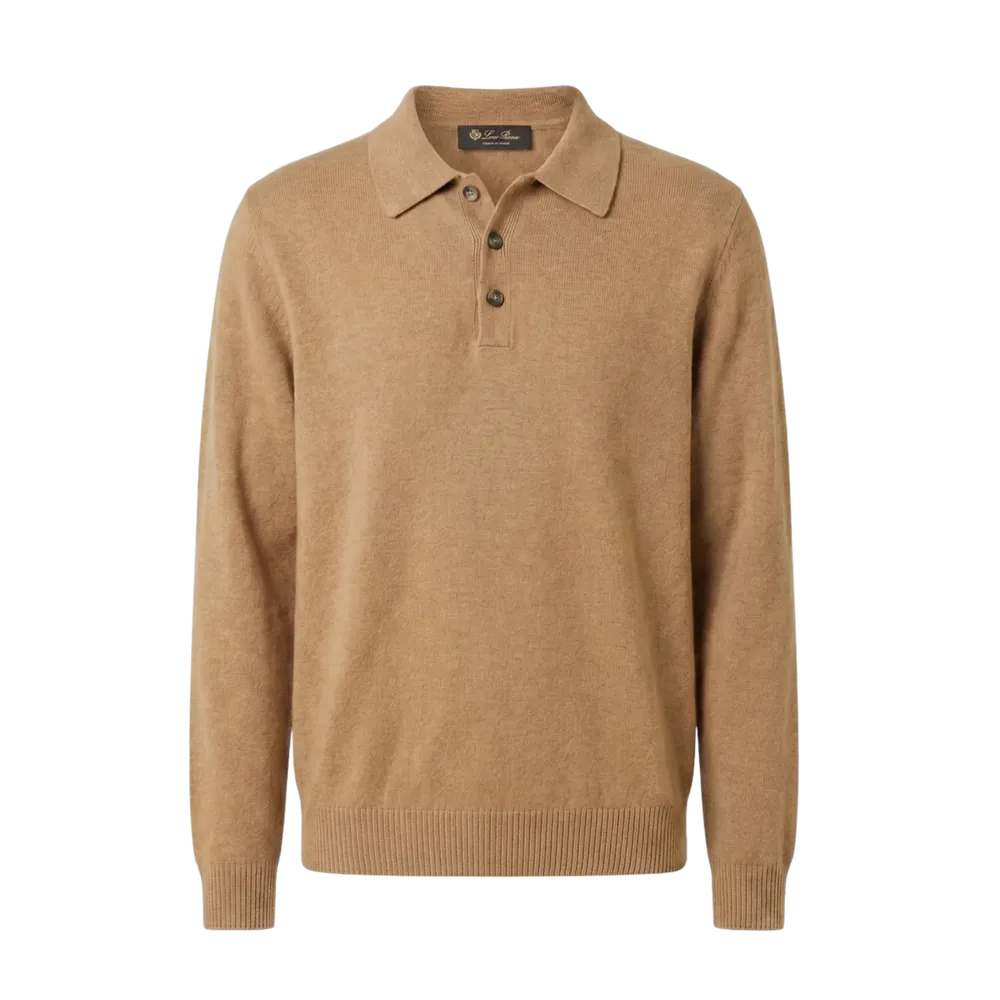 Loro Piana Polo Shirt Camel